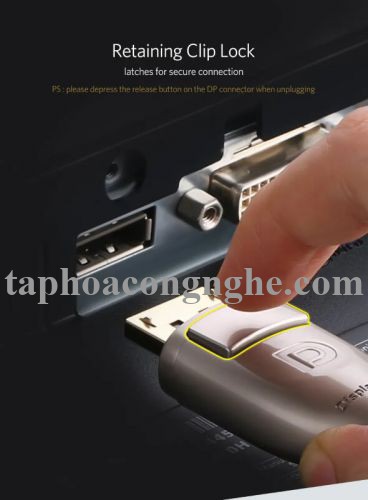 Ugreen 40436 5M Màu Đen Cáp chuyển đổi Displayport 1.2 sang HDMI 2.0 cao cấp DP111 30040436